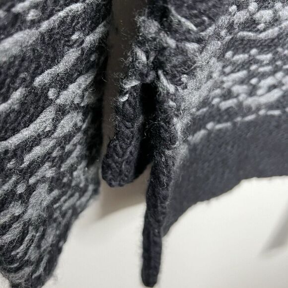 Thom Krom Sweater Womens Small Merino Wool Pullover Turtleneck Chunky Knit Gray - Picture 13 of 14